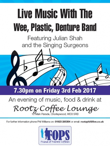 Live Music, food & drink at Rootz Coffee Lounge, Chorleywood WD3 5RB photograph