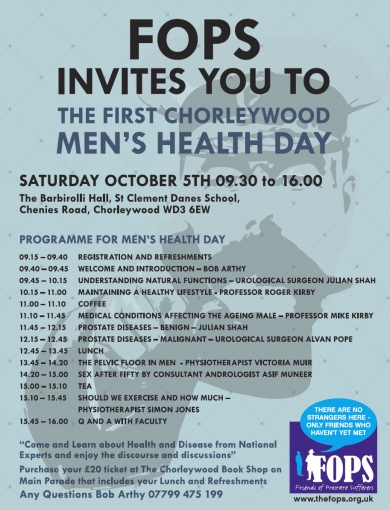 The First Chorleywood Mens Health Day (October 5th) photograph