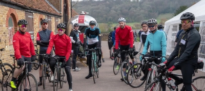 Prostate Pedallers Open Day event photograph